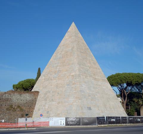 Pyramid of Cestius (Piramide di Caio Cestio)