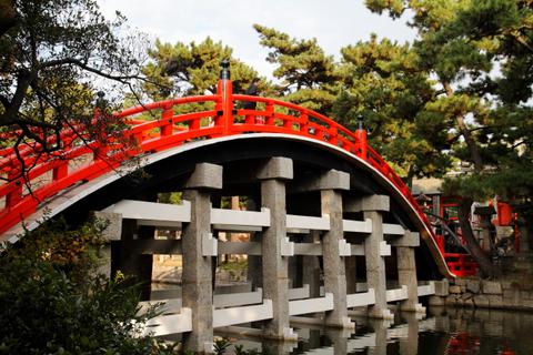 Sumiyoshi Taisha Shrine