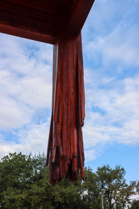 Broken Chair Sculpture
